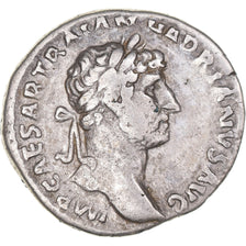 Coin, Hadrian, Denarius, AD 120-121, Rome, EF(40-45), Silver, RIC:374