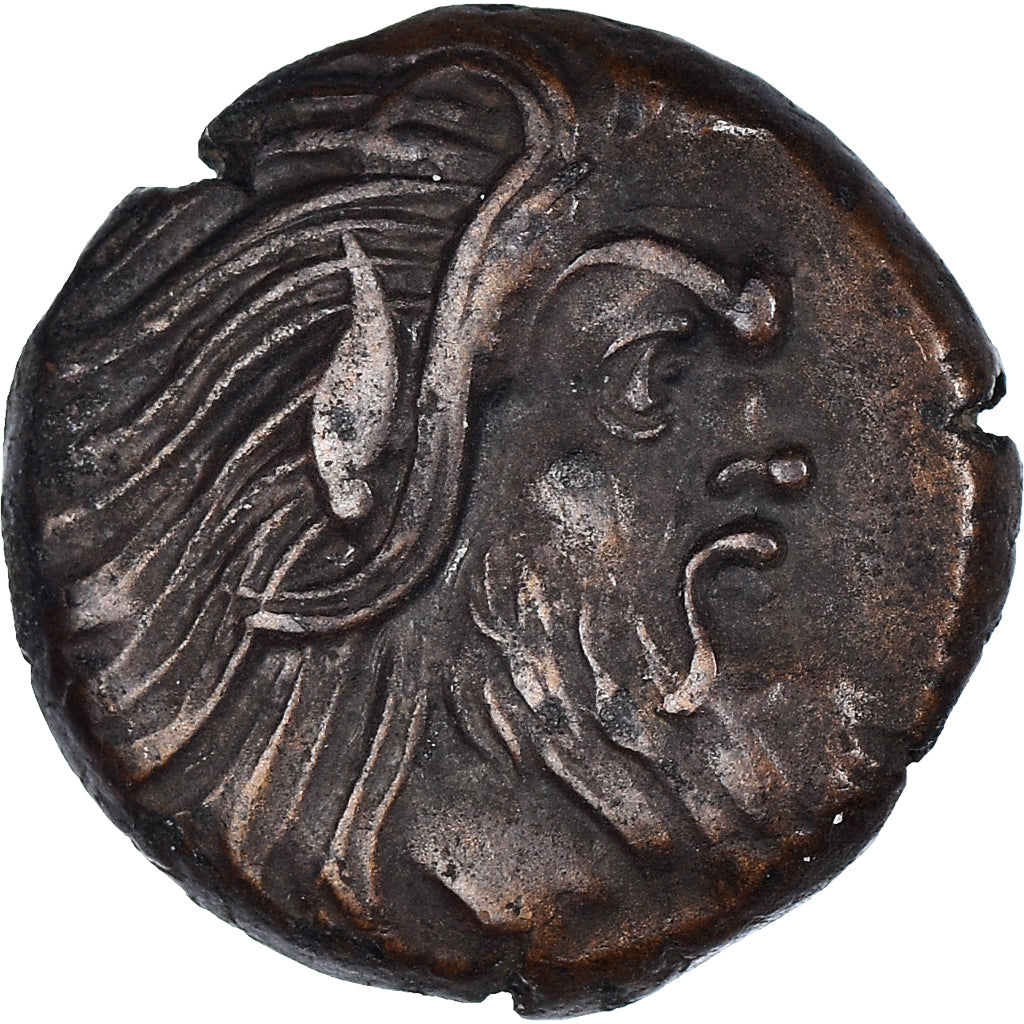 Coin, Cimmerian Bosporos, Pantikapaion, Bronze Æ, 310-304/3 BC, AU(50-53)