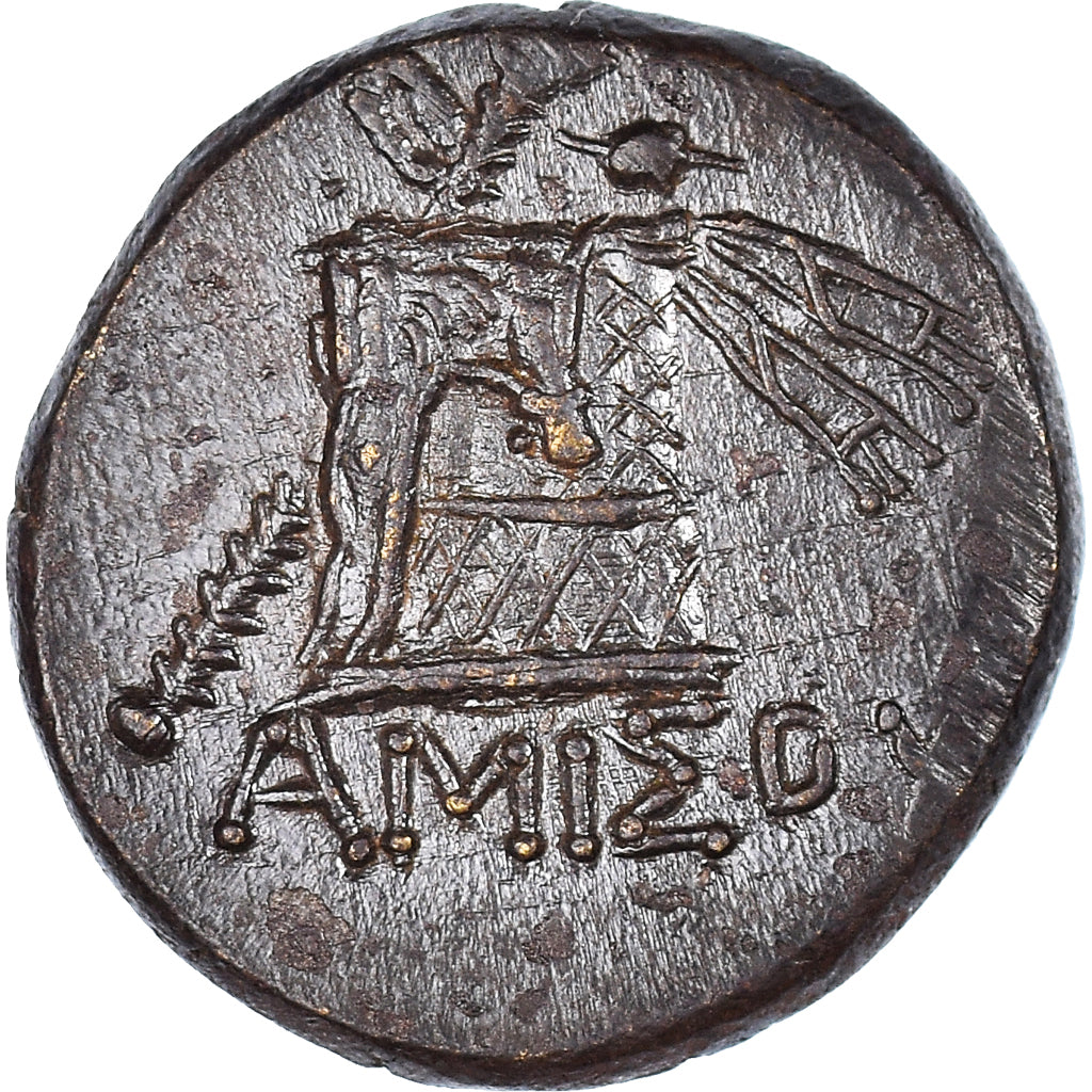 Coin, Pontos, Bronze Æ, 85-65 BC, Amisos, AU(55-58), Bronze, HGC:7-243
