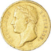 Moeda, França, Napoléon I, 40 Francs, 1811, Paris, EF(40-45), Dourado
