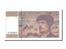 France, 20 Francs, 20 F 1980-1997 ''Debussy'', 1997, KM #151i, UNC(65-70), E,...