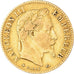 Moneta, Francia, Napoleon III, 10 Francs, 1866, Paris, MB+, Oro, KM:800.1