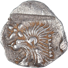 Monnaie, Mysie, Hémiobole, 450-400 BC, Cyzique, TTB+, Argent, SNG-France:375