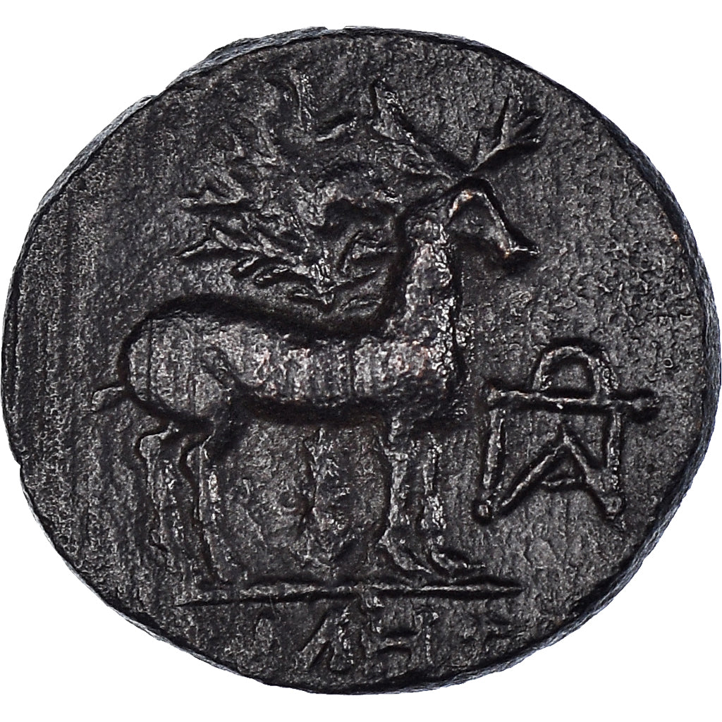 Coin, Ionia, Bronze Æ, 200-100 BC, Ephesos, EF(40-45), Bronze, SNG-Cop:301