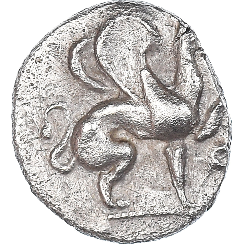 Coin, Ionia, Trihemiobol, 544-494 BC, Teos, EF(40-45), Silver, SNG-Cop:1439