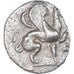Moneta, Jonia, Trihemiobol, 544-494 BC, Teos, EF(40-45), Srebro, SNG-Cop:1439
