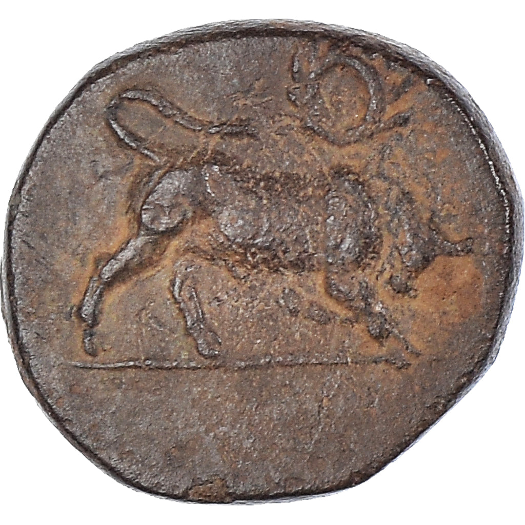 Coin, Caria, Bronze Æ, 350-300 BC, Kaunos, EF(40-45), Bronze, SNG-Cop:183