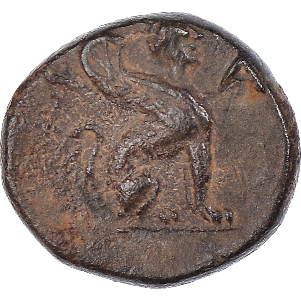 Coin, Caria, Bronze Æ, 350-300 BC, Kaunos, EF(40-45), Bronze, SNG-Cop:183