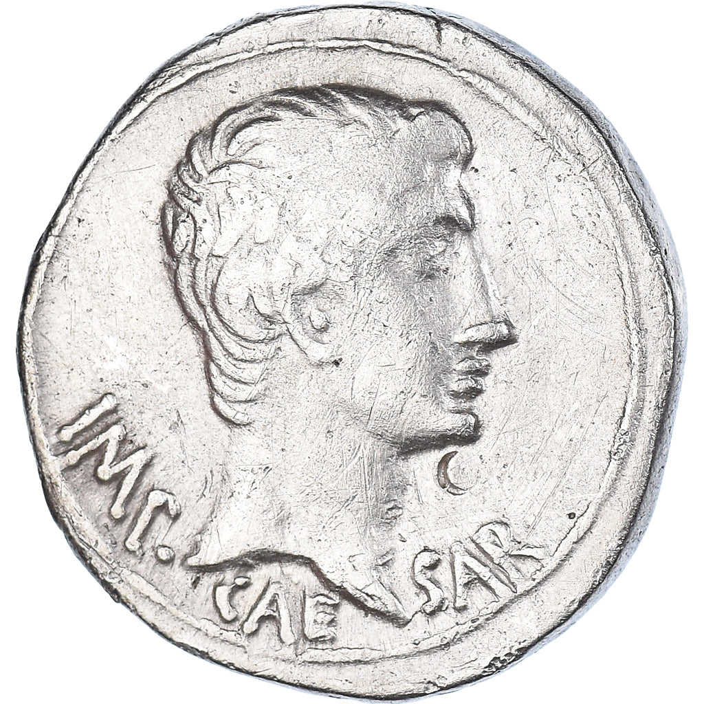 Coin, Augustus, Cistophorus, 25-20 BC, Ephesos, EF(40-45), Silver, RPC:2213