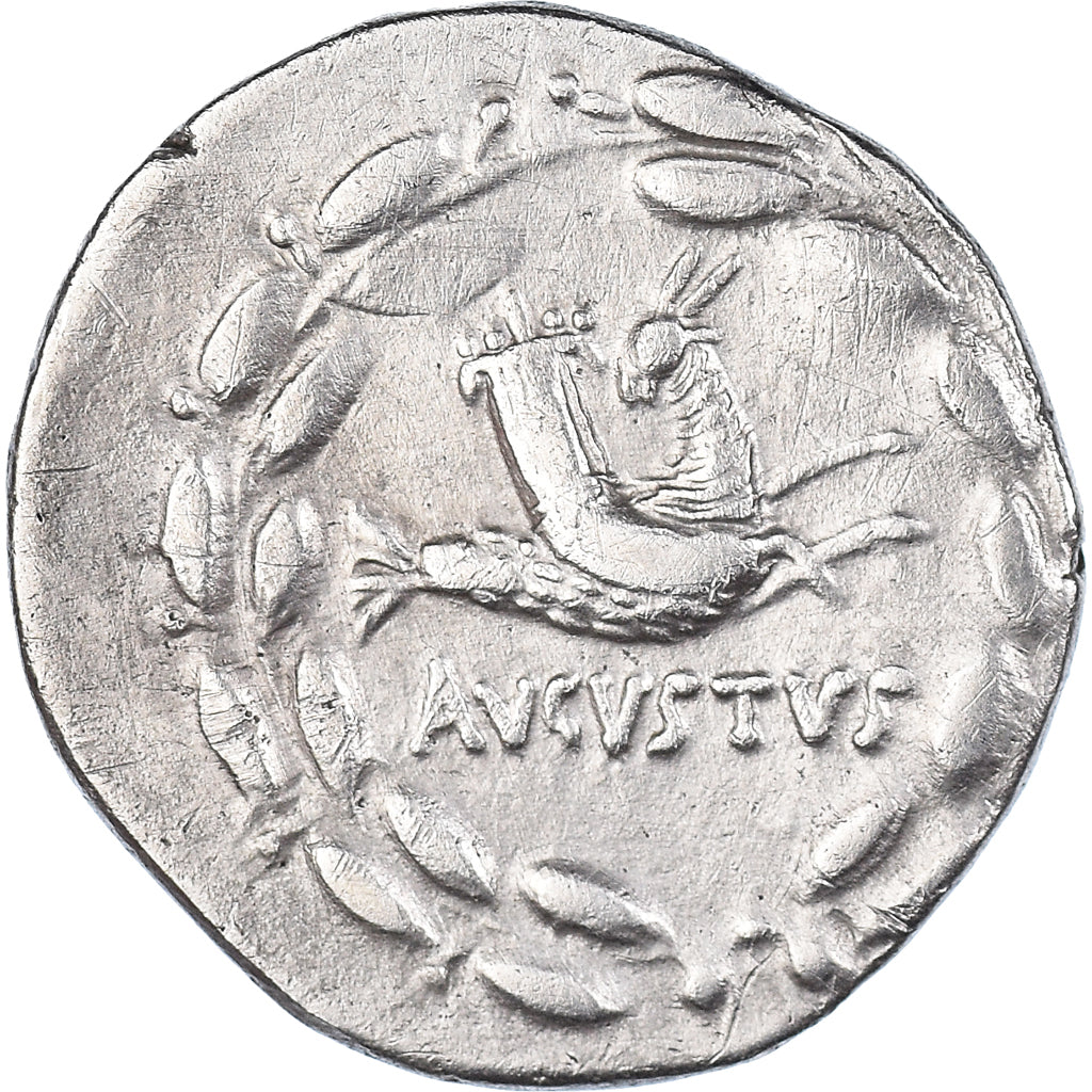 Coin, Augustus, Cistophorus, 25-20 BC, Ephesos, EF(40-45), Silver, RPC:2213