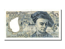 France, 50 Francs, 50 F 1976-1992 ''Quentin de La Tour'', 1988, KM #152d,...