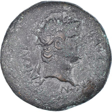 Coin, Islands off Caria, Nero, Bronze Æ, 54-68, Rhodes, VF(30-35), Bronze