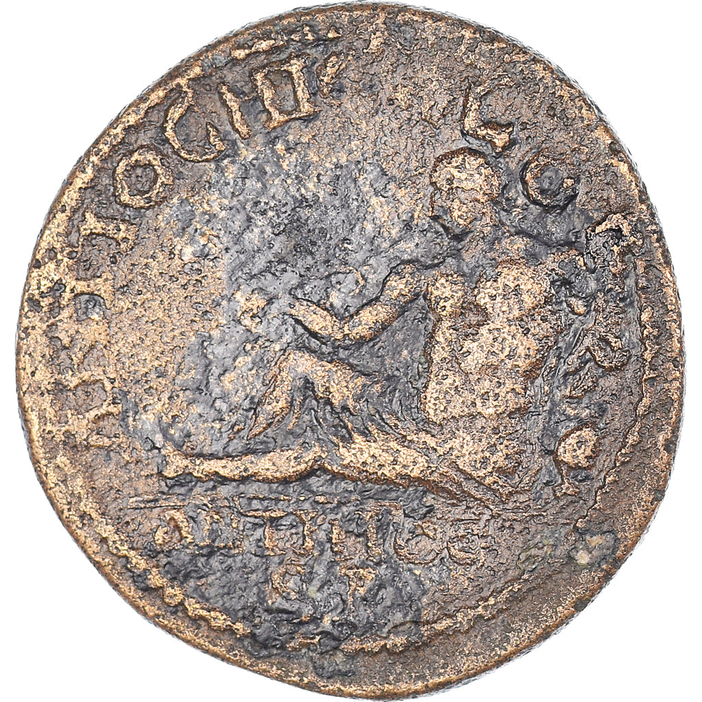 Moneda, Pisidia, Trajan Decius, Bronze Æ, 249-251, Antioch, MBC, Bronce