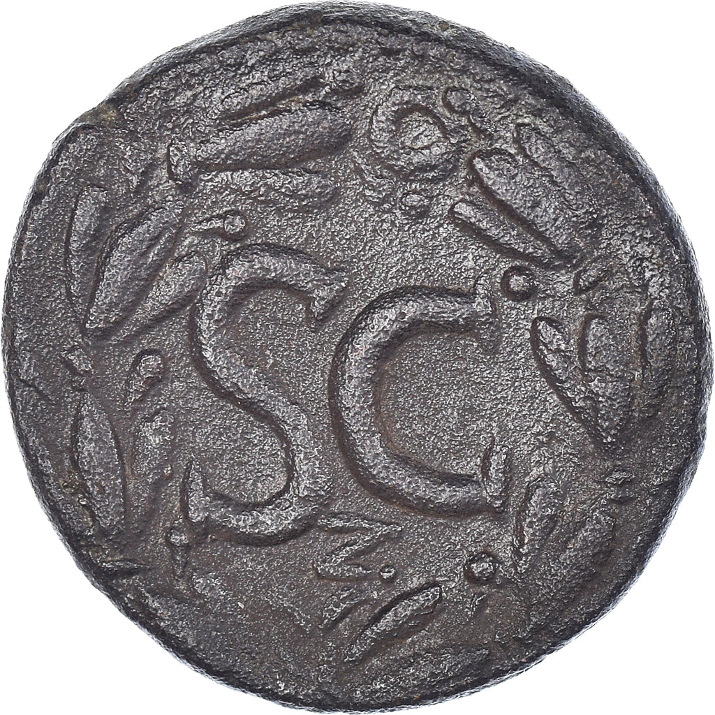 Coin, Seleucis and Pieria, Nerva, Bronze Æ, 96-98, Antioch, EF(40-45), Bronze
