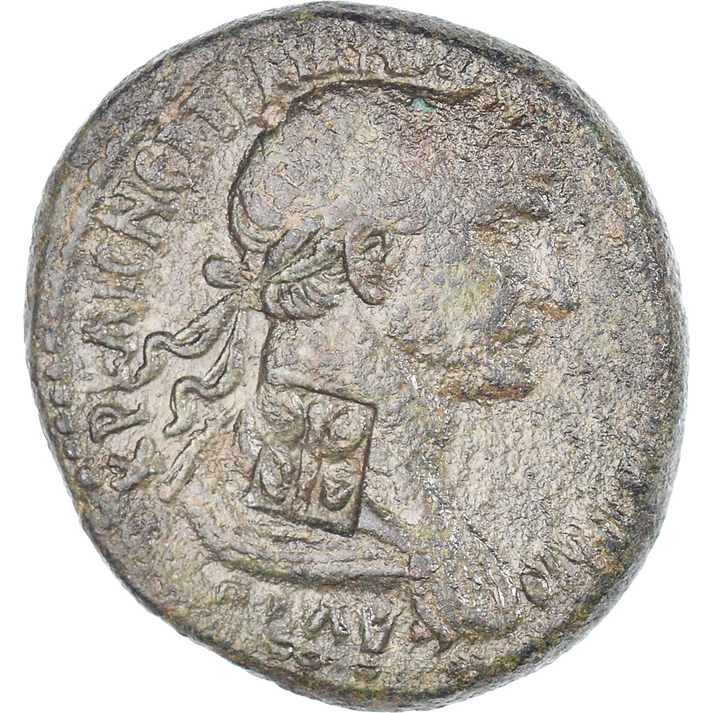 Coin, Seleucis and Pieria, Trajan, Bronze Æ, 116-117, Antioch, EF(40-45)