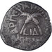 Moneta, Judea, Procurator. Antonius Felix, Prutah, 54 AD, Jerusalem, VF(30-35)