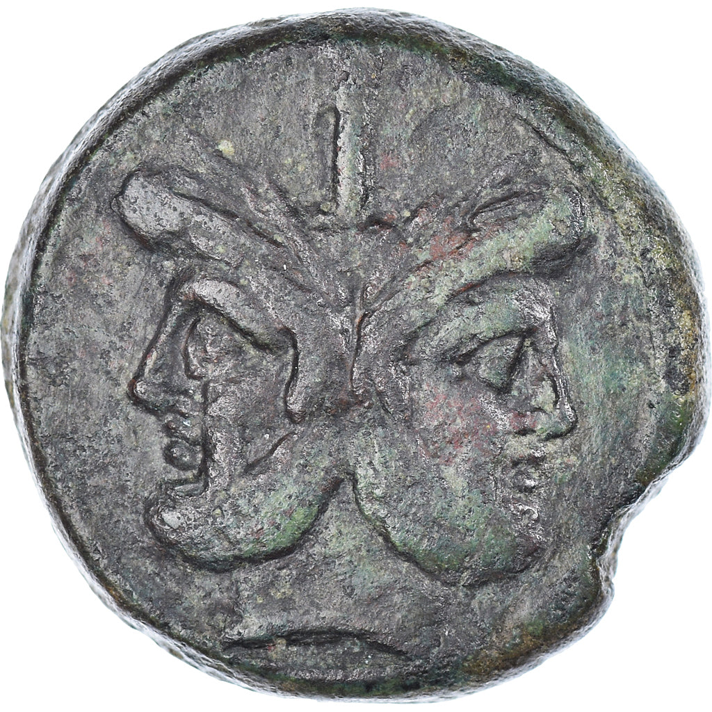 Moneta, Anonymous, As, 211 BC, Rome, BB, Bronzo, Crawford:56/2