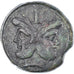 Munten, Anoniem, As, 211 BC, Rome, ZF, Bronzen, Crawford:56/2