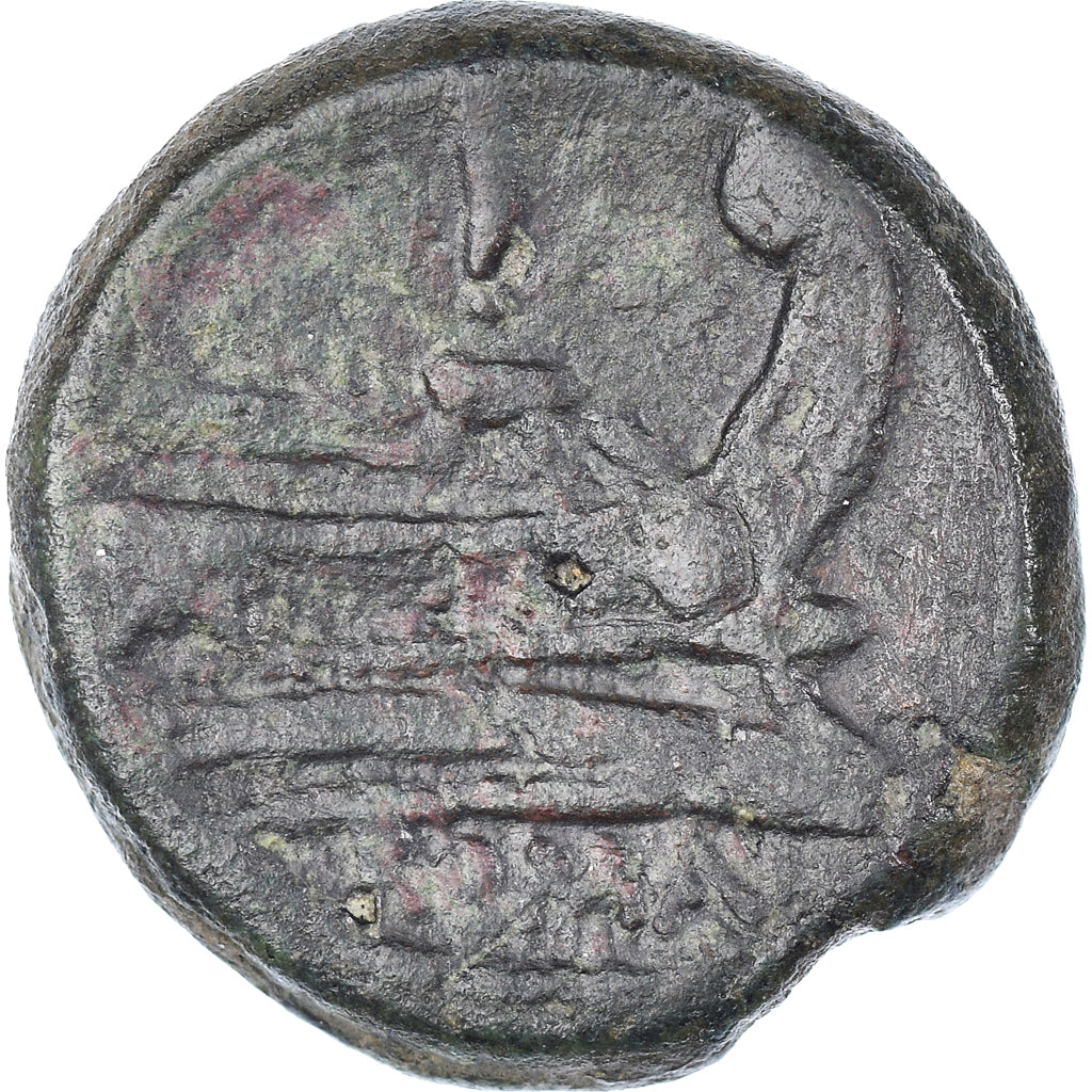 Moneta, Anonymous, As, 211 BC, Rome, BB, Bronzo, Crawford:56/2