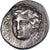Moneta, Tesalia, Drachm, 380-365 BC, Larissa, Rzadkie, AU(50-53), Srebro