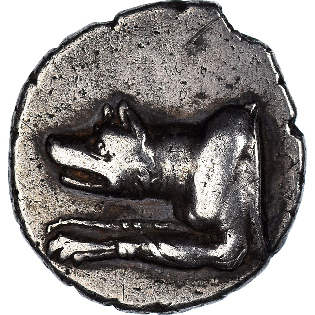Coin, Argolis, Triobol, 90-40 BC, Argos, AU(50-53), Silver, BCD-Pelop:1172
