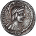 Moeda, Plaetoria, Denarius, 57 BC, Rome, AU(55-58), Prata, Crawford:409/1