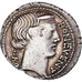 Moeda, Scribonia, Denarius, 62 BC, Rome, VF(30-35), Prata, Crawford:416/1a