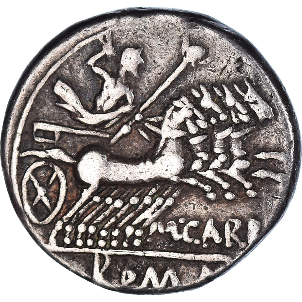 Coin, Papiria, Denarius, 122 BC, Rome, EF(40-45), Silver, Crawford:276/1