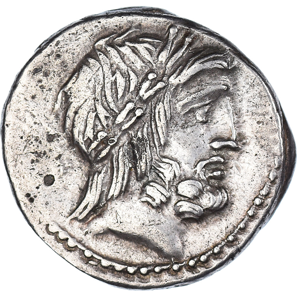 Coin, Volteia, Denarius, 78 BC, Rome, AU(50-53), Silver, Crawford:385/1