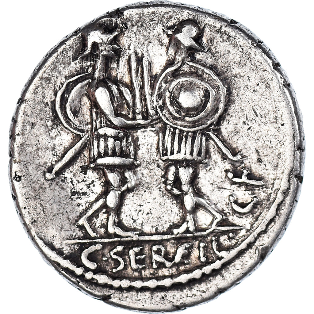 Monnaie, Servilia, Denier, 53 BC, Rome, TTB+, Argent, Crawford:423/1