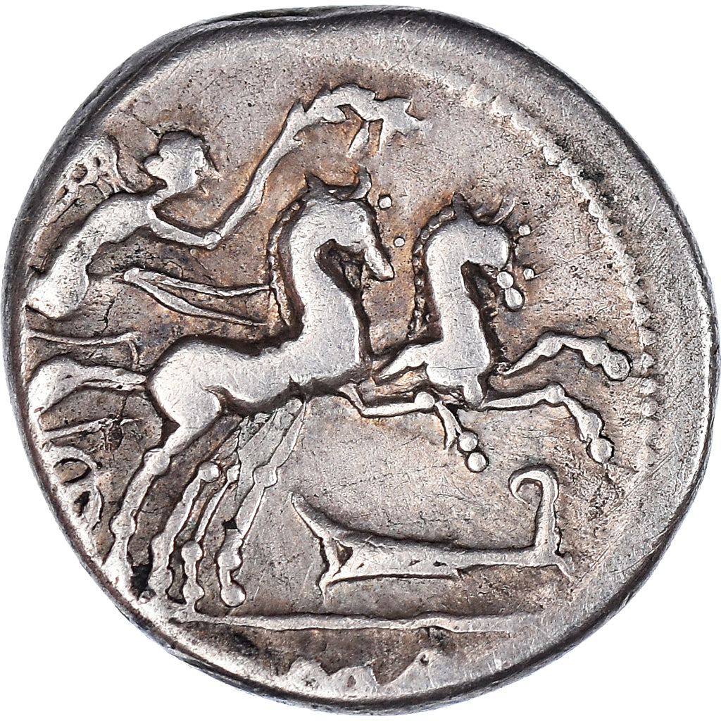 Monnaie, Cipia, Denier, 115-114 BC, Rome, TTB, Argent, Crawford:289/1