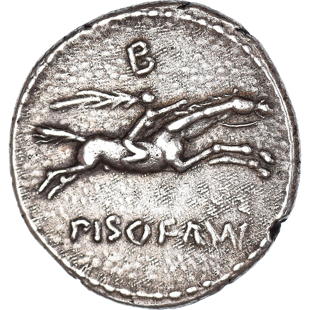 Münze, Calpurnia, Denarius, 90 BC, Rome, SS+, Silber, Crawford:340/1