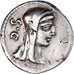 Moneda, Sulpicia, Denarius, 69 BC, Rome, MBC, Plata, Crawford:406/1
