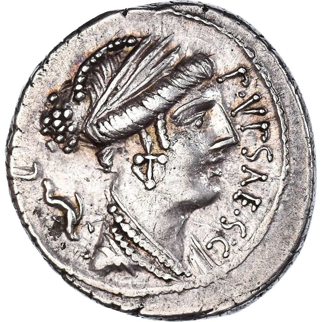 Moneta, Plautia, Denarius, 57 BC, Rome, SPL-, Argento, Crawford:420/2a