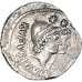 Moeda, Cordia, Denarius, 46 BC, Rome, AU(55-58), Prata, Crawford:463/1b