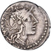 Moneta, Tullia, Denarius, 120 BC, Rome, EF(40-45), Srebro, Crawford:280/1