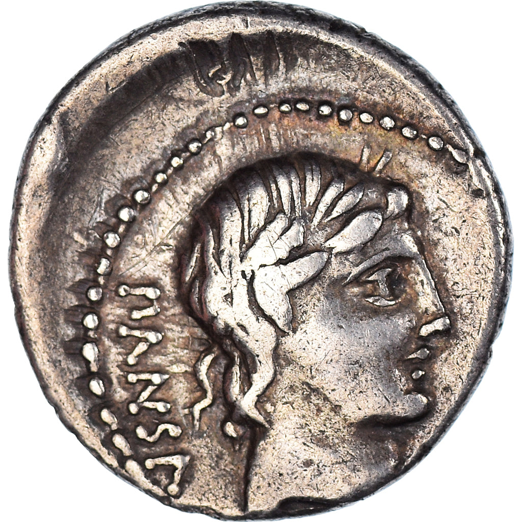Coin, Vibia, Denarius, 90 BC, Rome, EF(40-45), Silver, Crawford:342/5b