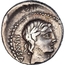 Coin, Vibia, Denarius, 90 BC, Rome, EF(40-45), Silver, Crawford:342/5b