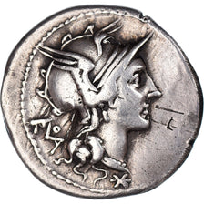 Münze, Didia, Denarius, 113-112 BC, Rome, SS, Silber, Crawford:294/1