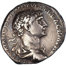 Coin, Trajan, Denarius, 114-117, Rome, EF(40-45), Silver, RIC:308