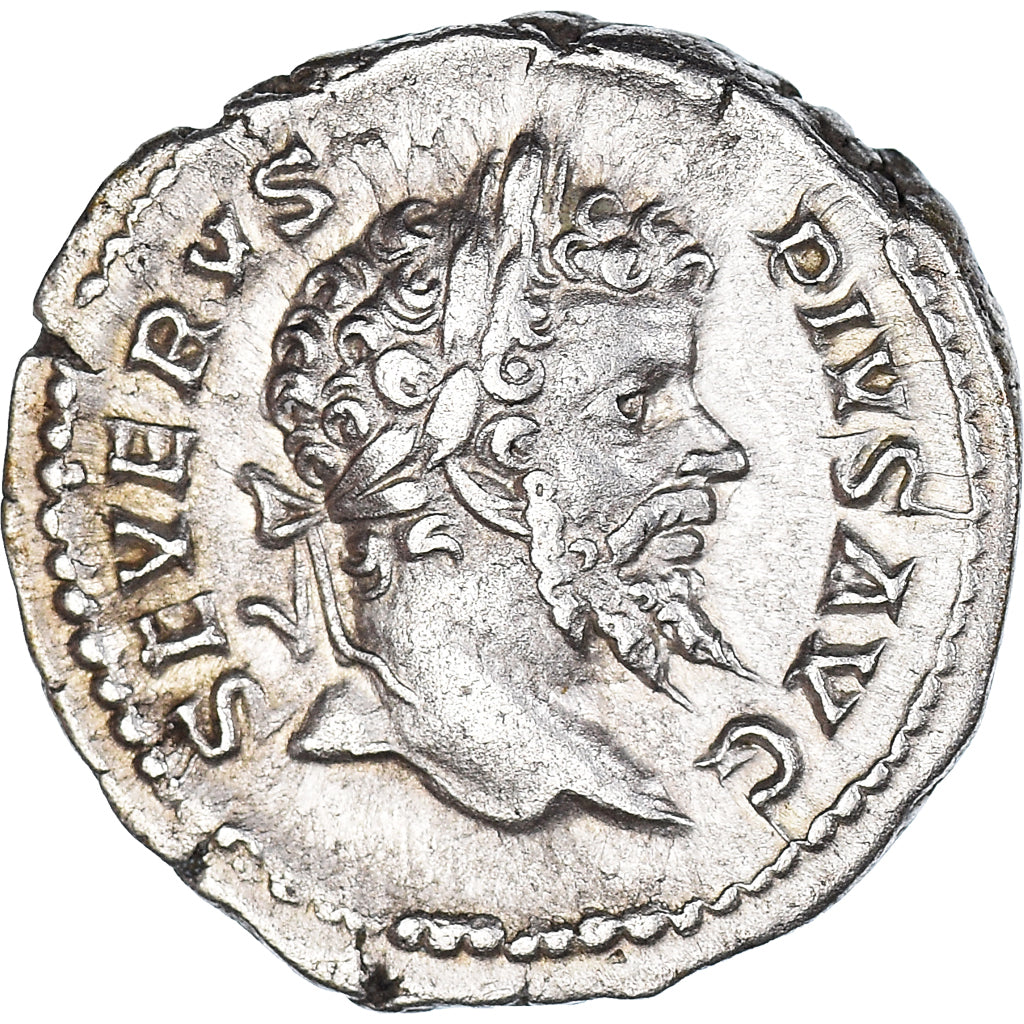 Coin, Septimius Severus, Denarius, 202-210, Rome, AU(50-53), Silver, RIC:295
