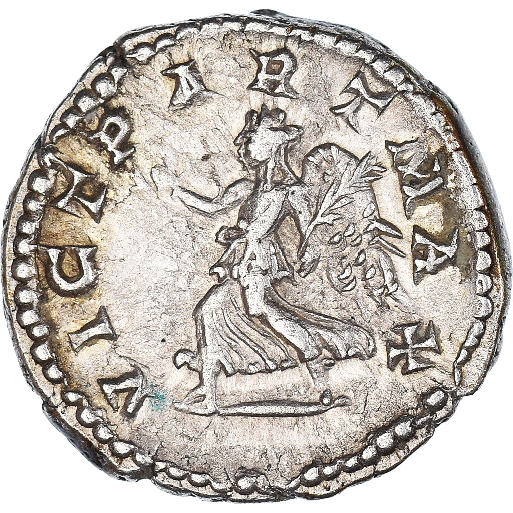 Coin, Septimius Severus, Denarius, 202-210, Rome, AU(50-53), Silver, RIC:295