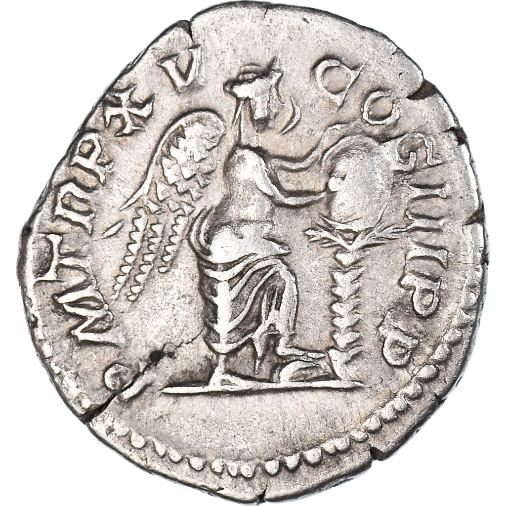 Coin, Septimius Severus, Denarius, 207, Rome, EF(40-45), Silver, RIC:211