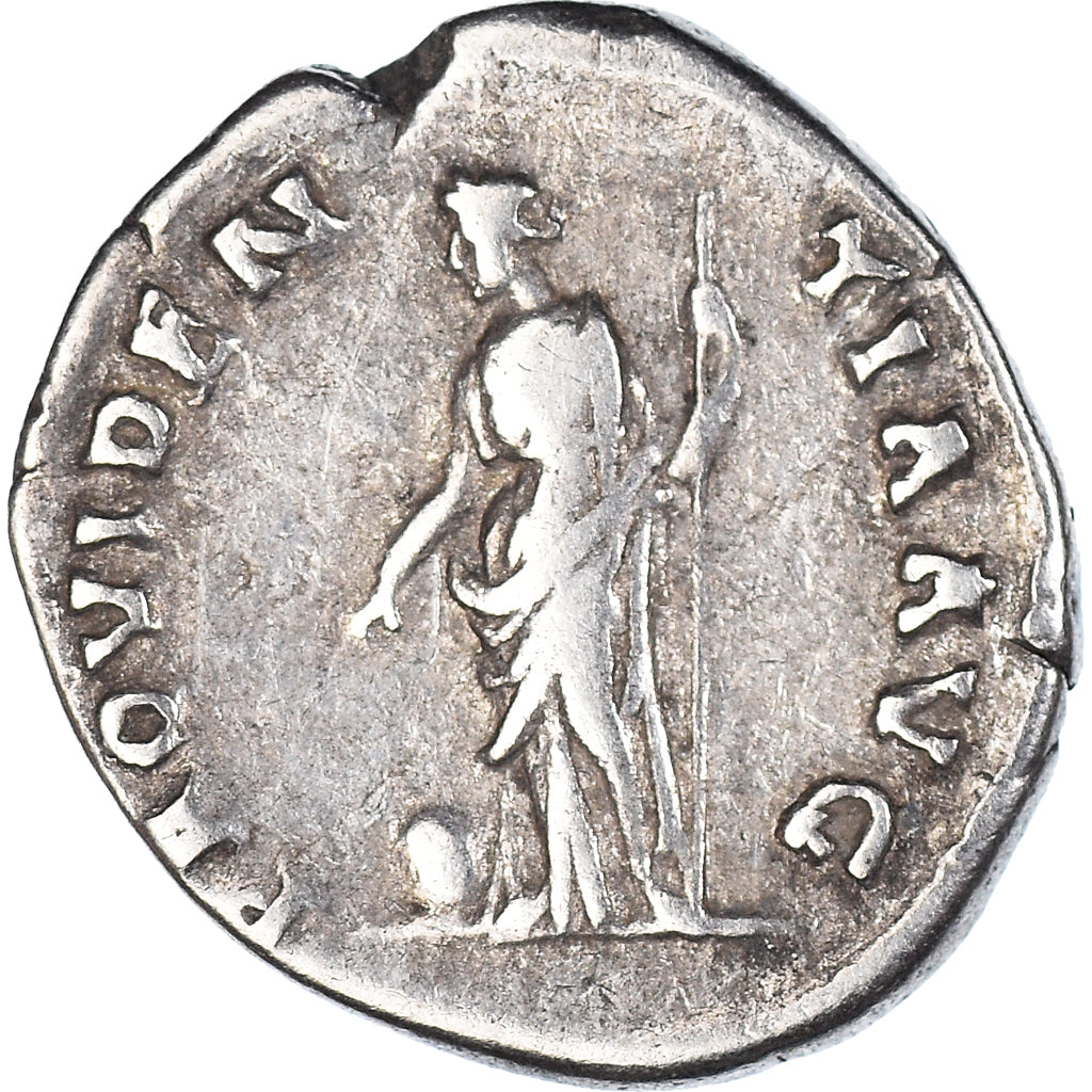 Coin, Hadrian, Denarius, AD 134-138, Rome, EF(40-45), Silver, RIC:2320