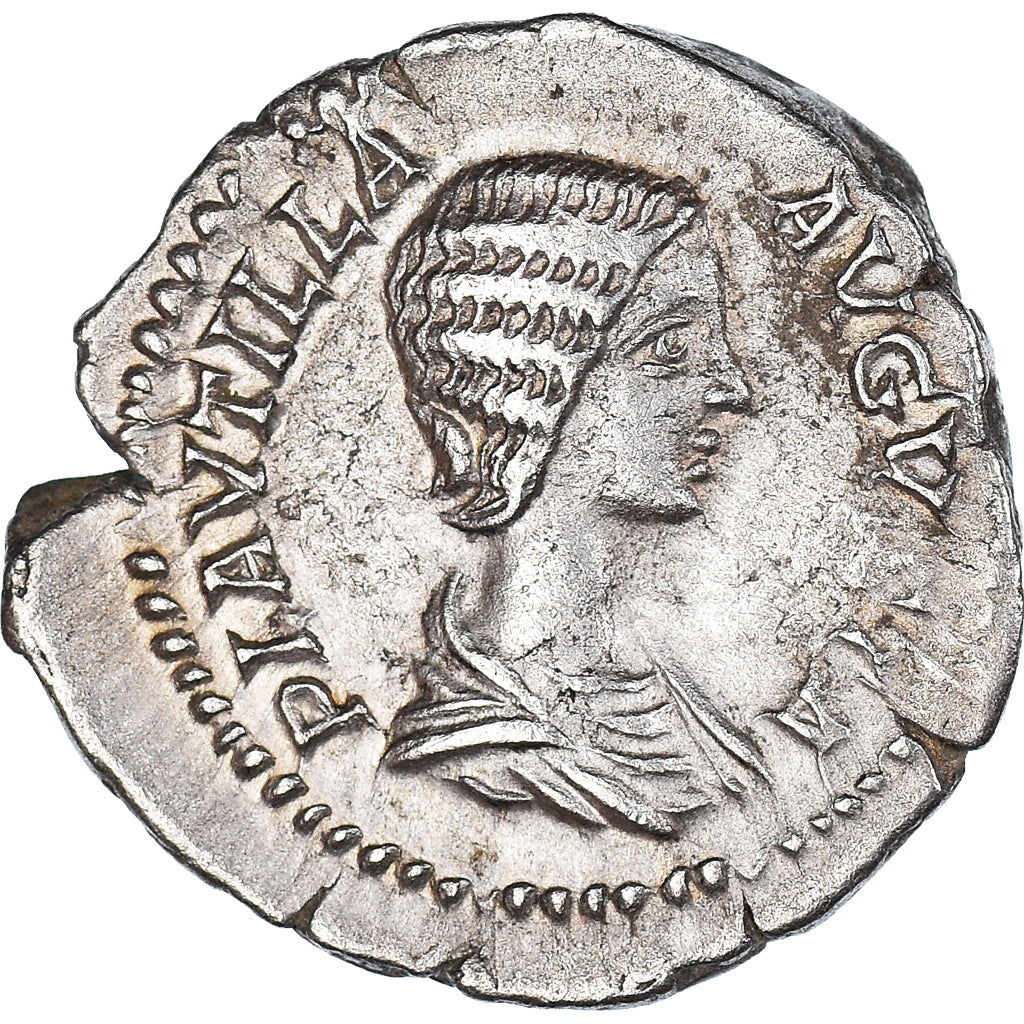 Munten, Plautilla, Denarius, AD 202-205, Rome, ZF+, Zilver, RIC:367