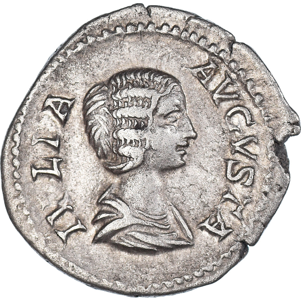 Munten, Julia Domna, Denarius, 196-211, Rome, ZF+, Zilver, RIC:564
