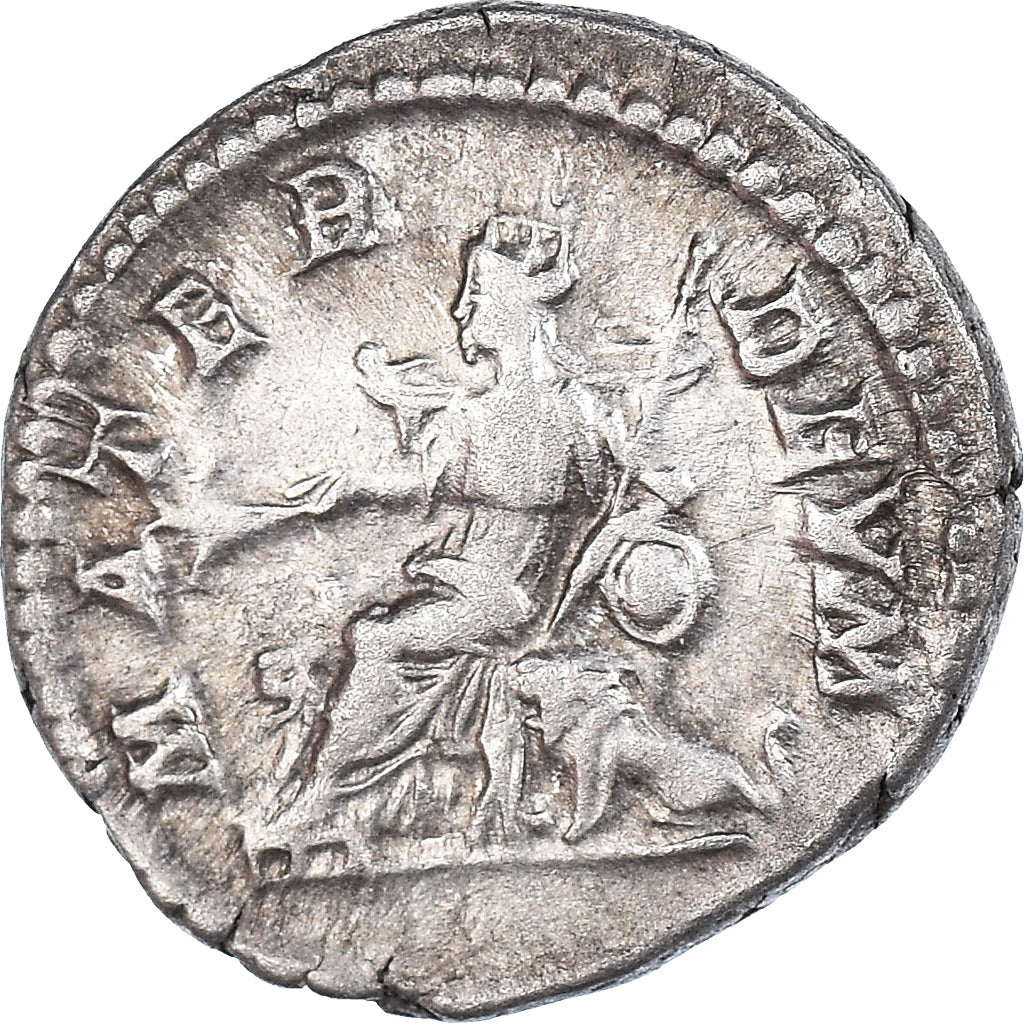 Coin, Julia Domna, Denarius, 196-211, Rome, AU(50-53), Silver, RIC:564