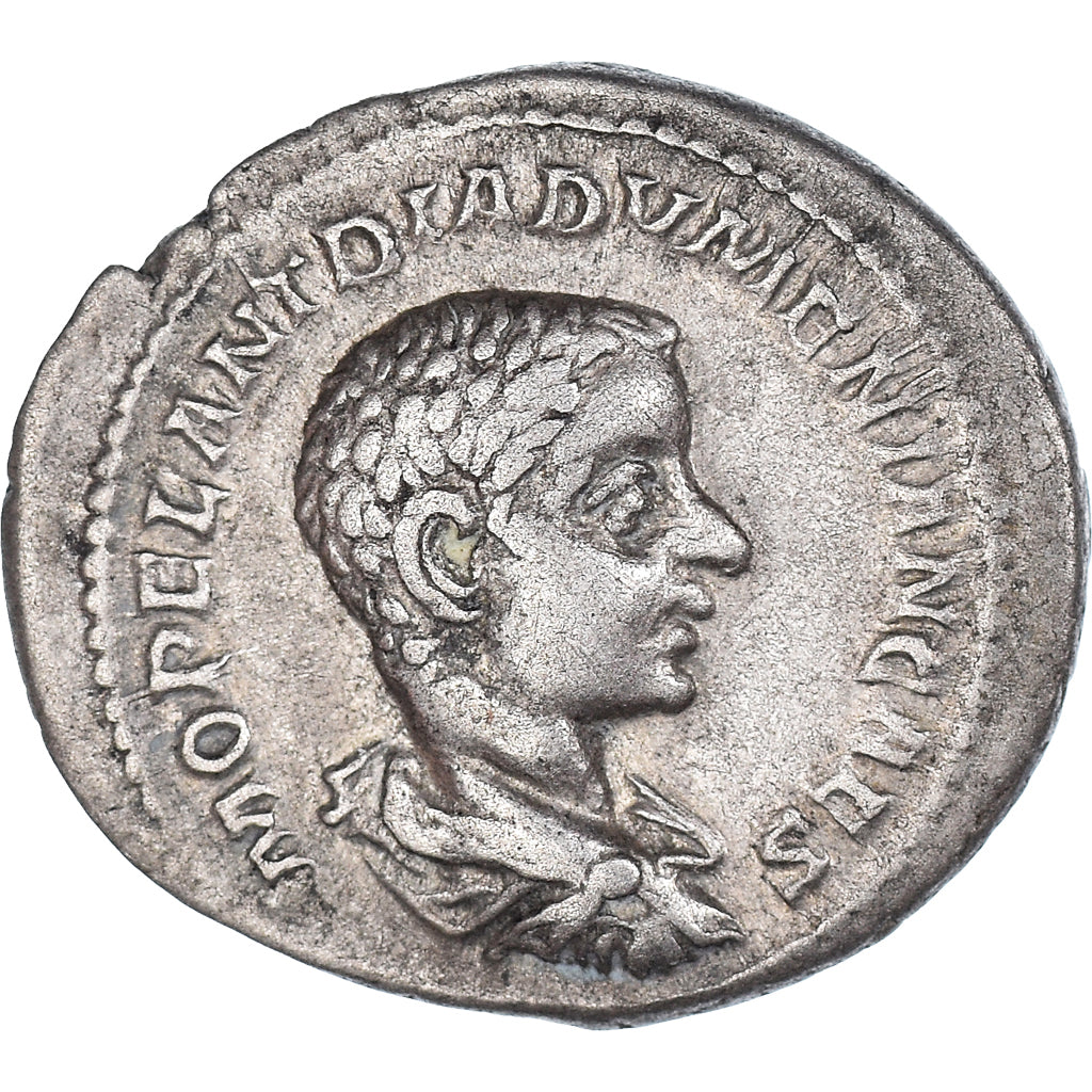 Coin, Diadumenian, Denarius, AD 217-218, Rome, EF(40-45), Silver, RIC:116b