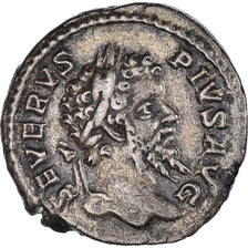 Coin, Septimius Severus, Denarius, 206, Rome, AU(50-53), Silver, RIC:200