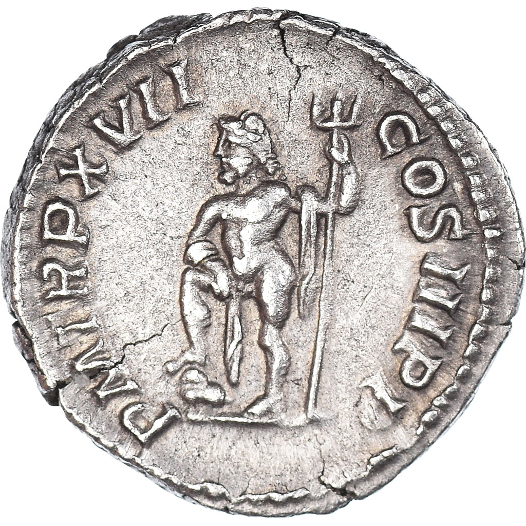 Coin, Septimius Severus, Denarius, 209, Rome, AU(55-58), Silver, RIC:241